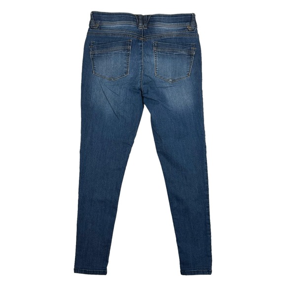 Democracy Womens Size 6 Ab Technology Mid Rise Ankle Skinny Jeans Stretch Denim - Picture 4 of 12